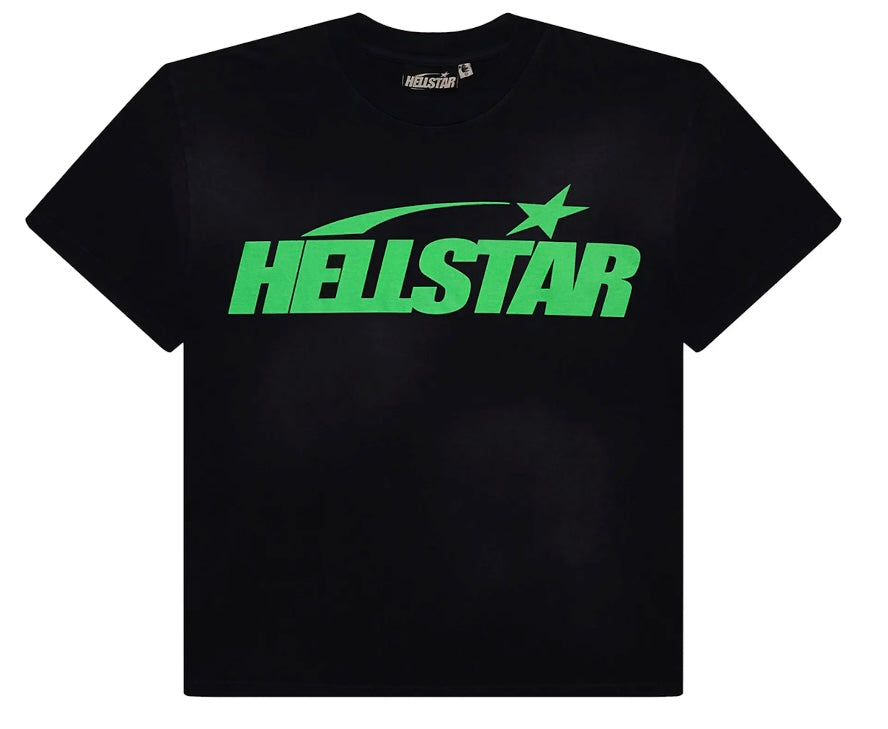 Hellstar Classic Gel Tee Black Green