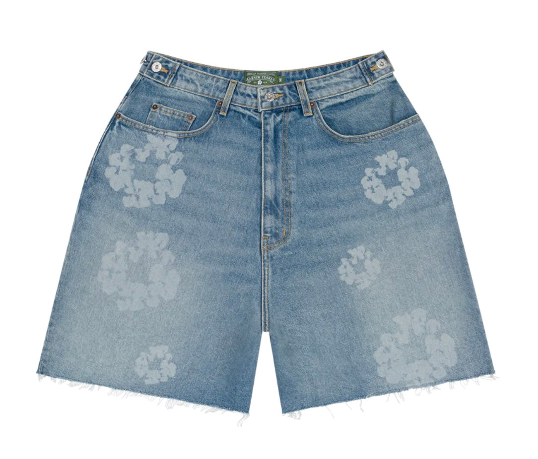 Denim Tears Laser Wreath Denim Short