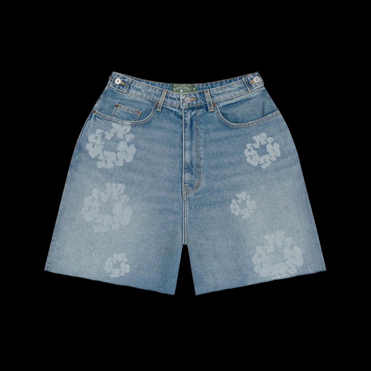 Denim Tears Laser Wreath Denim Short
