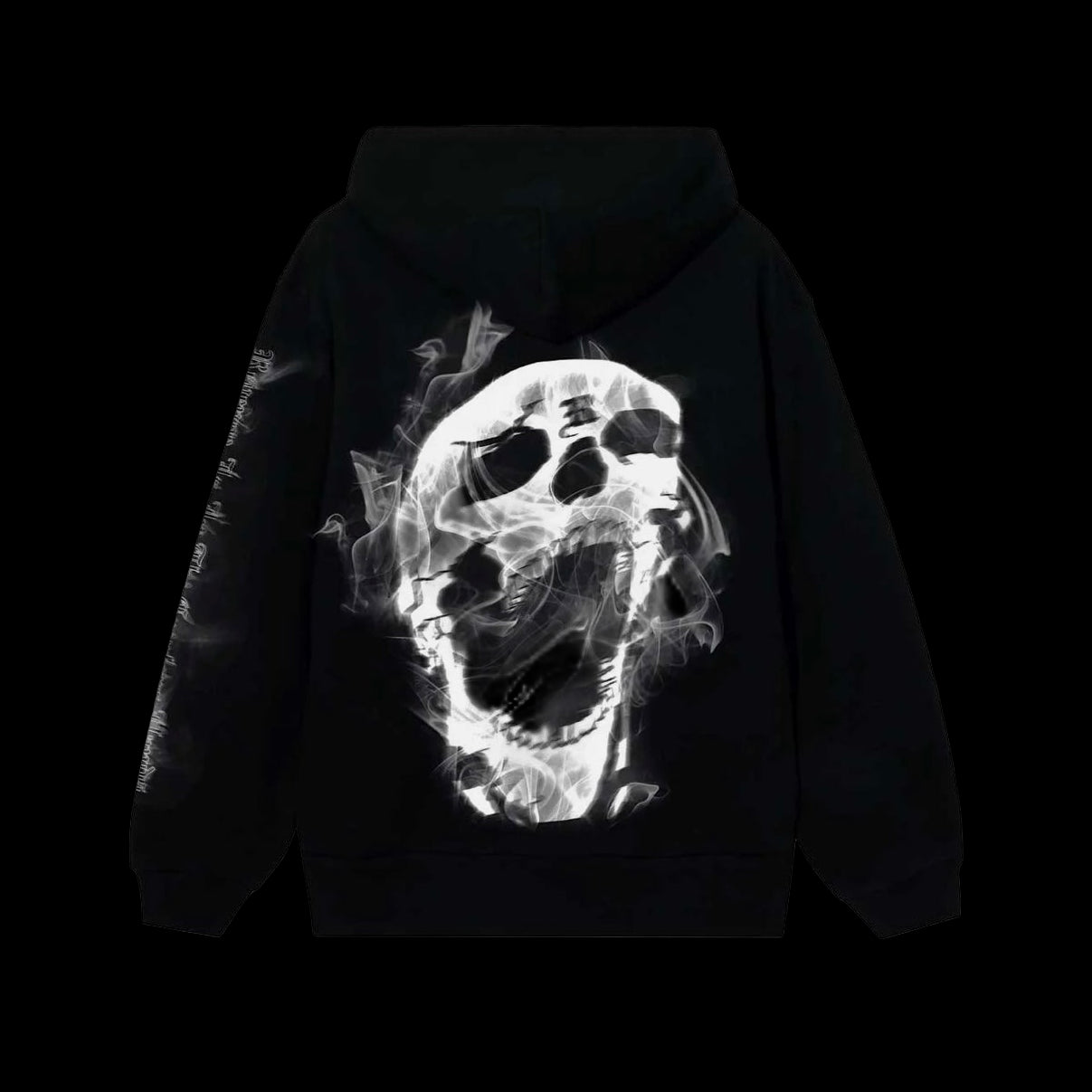 Revenge Smoke Lightning Hoodie Black
