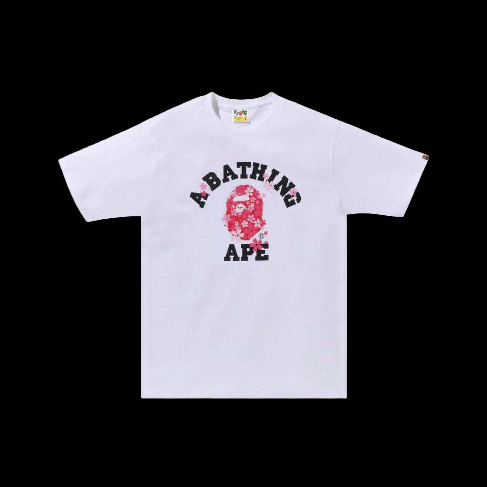 Bape Sakura ABC White Tee