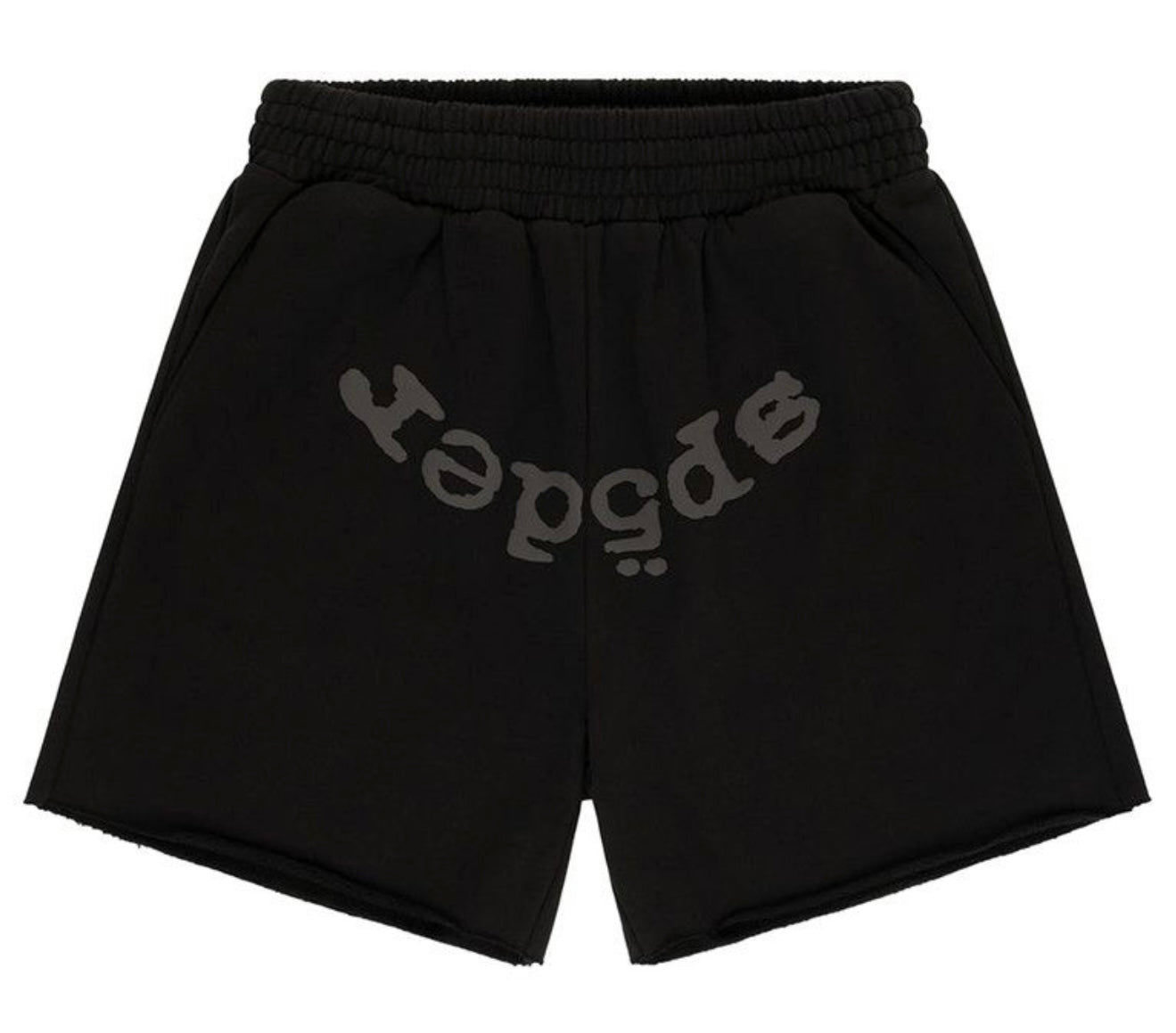Sp5der OG Web V2 Phantom Sweatshort 'Black'