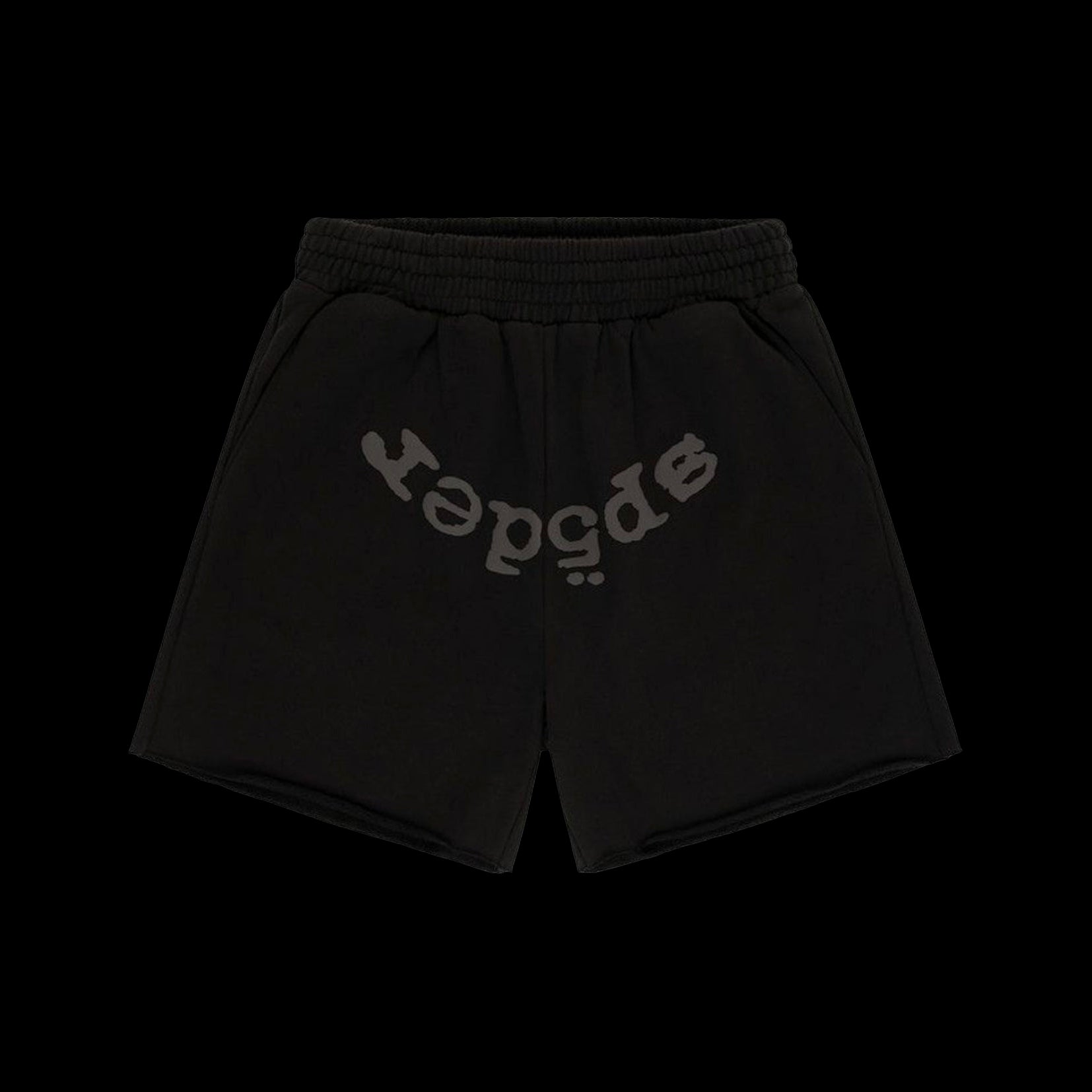 Sp5der OG Web V2 Phantom Sweatshort 'Black'
