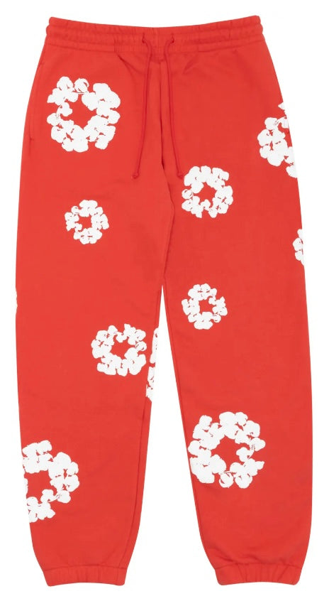 Denim Tears Cotton Wreath Pant Red