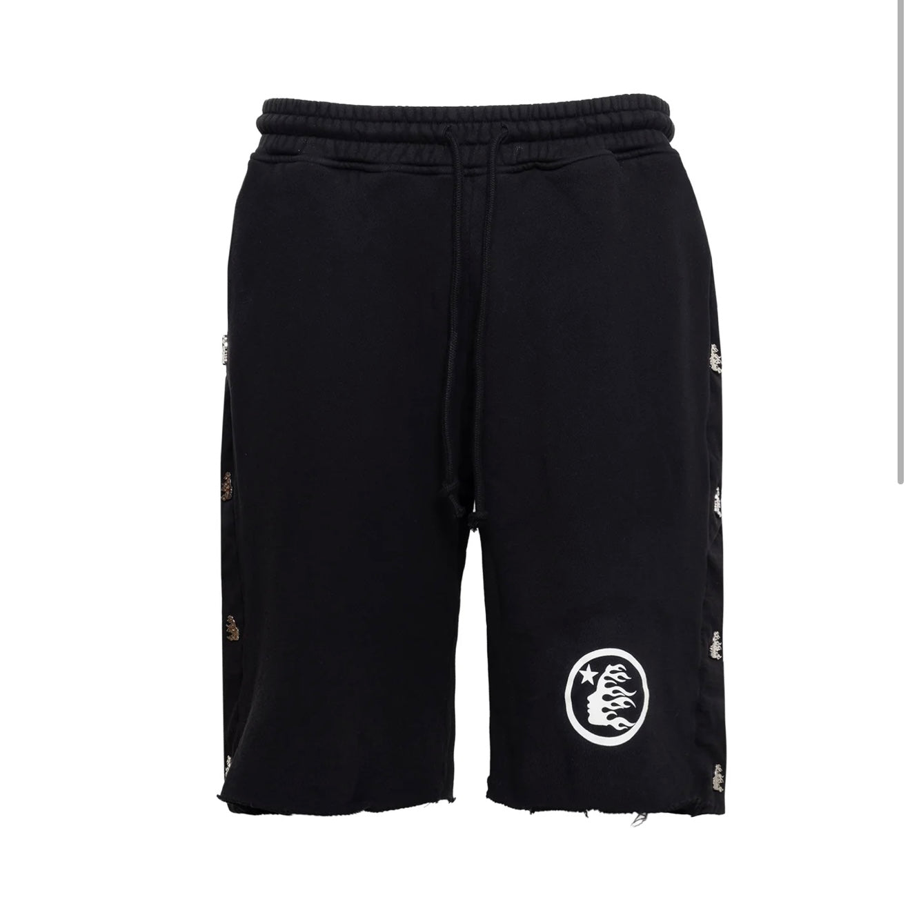 Hellstar Snap Shorts Black