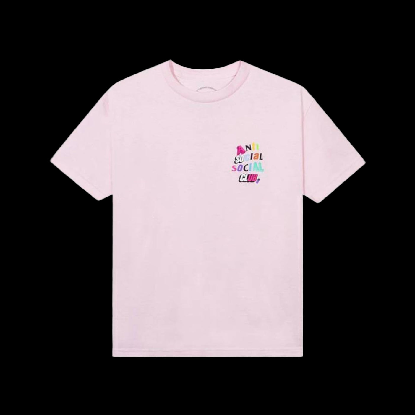 Anti-Social real me tee pink