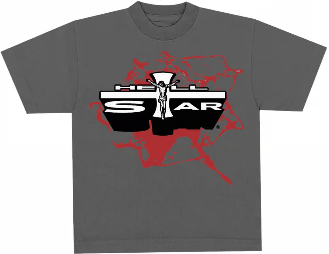 Hellstar Son of God tee grey