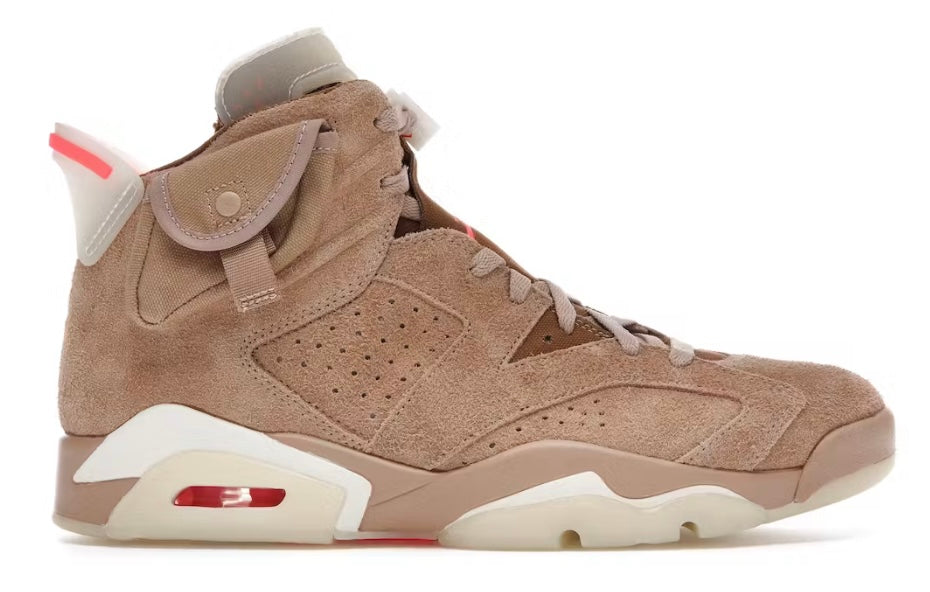 Travis Scott x Air Jordan 6 Retro 'British Khaki'