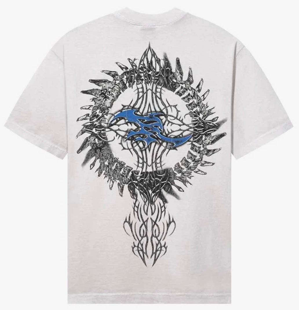 Revenge Spine Tee Cement