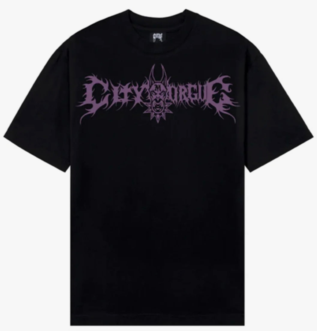 Revenge Metal Tour Tee Black Purple