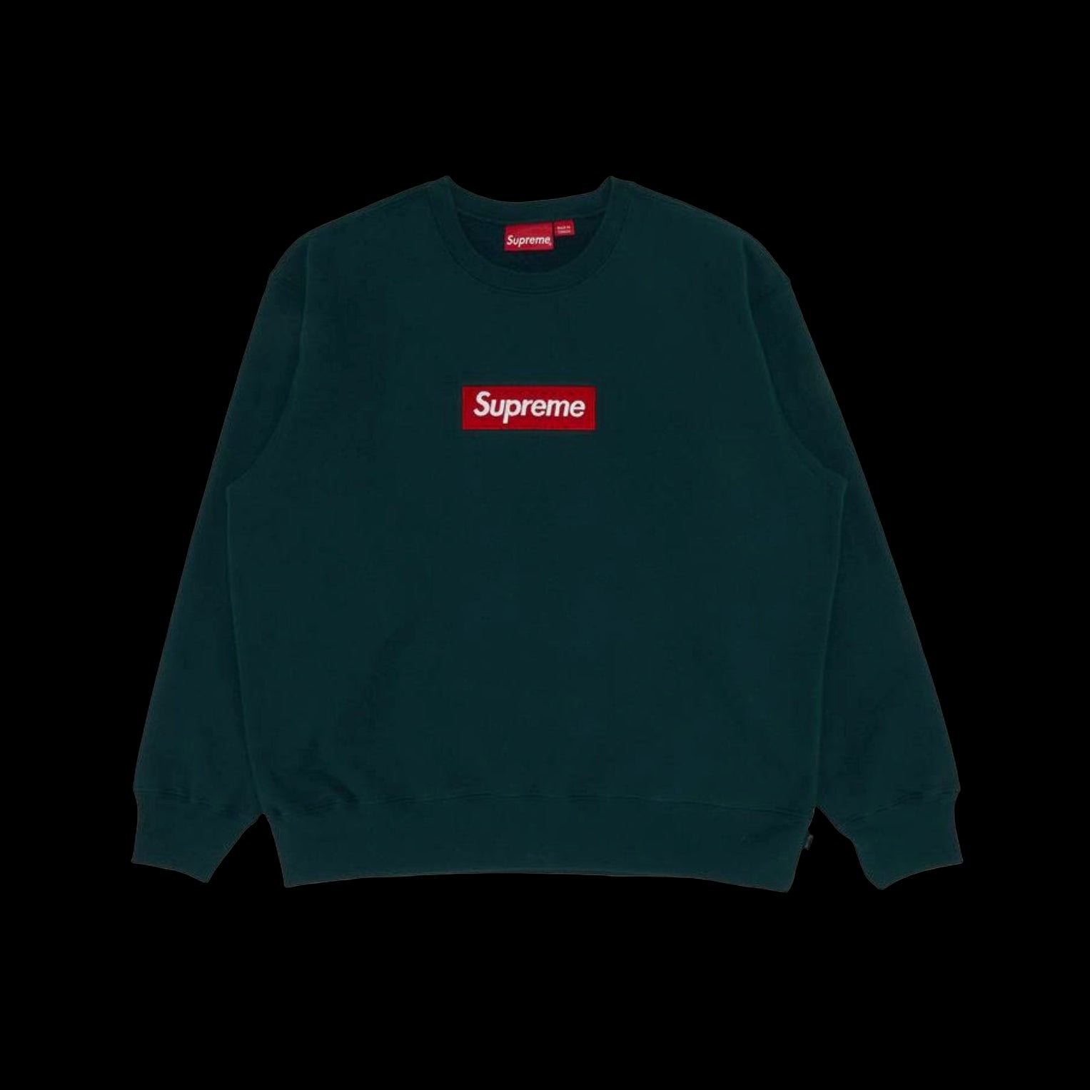 Supreme Box Logo Crewneck 'Dark Pine'