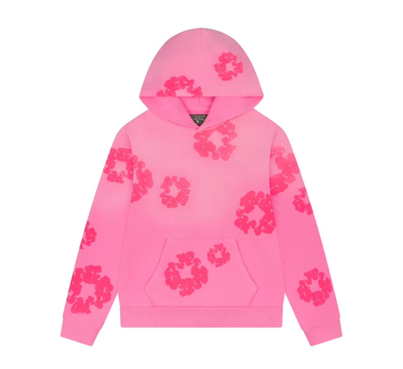 Denim Tears Mono Cotton Wreath Hoodie Pink