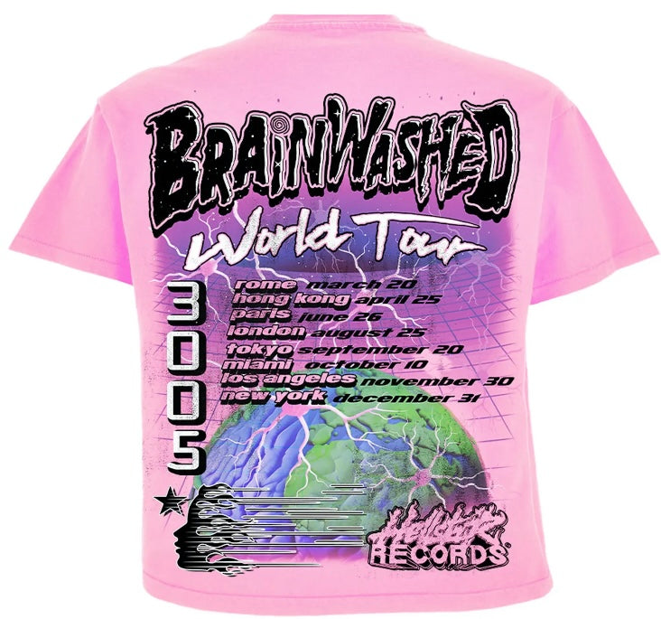 Hellstar Brainwashed Tee Pink