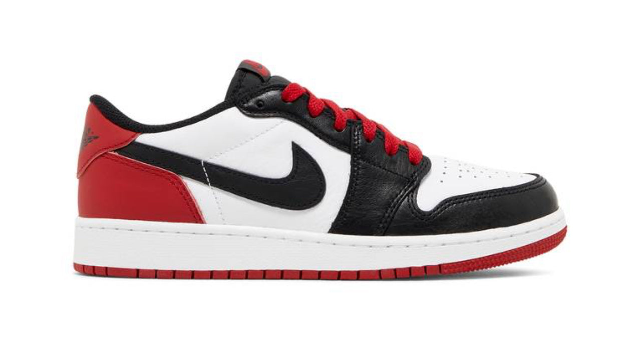 Air Jordan 1 Retro Low OG GS 'Black Toe'