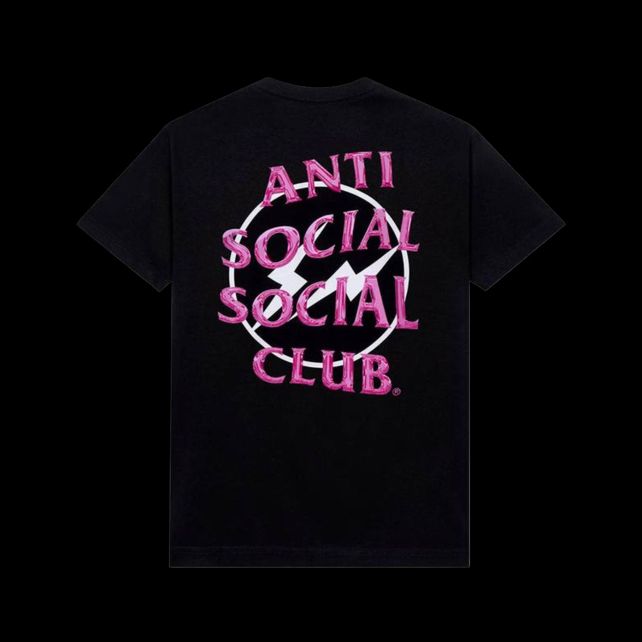 Anti-Social Fragment Precious Petals Tee Black Pink
