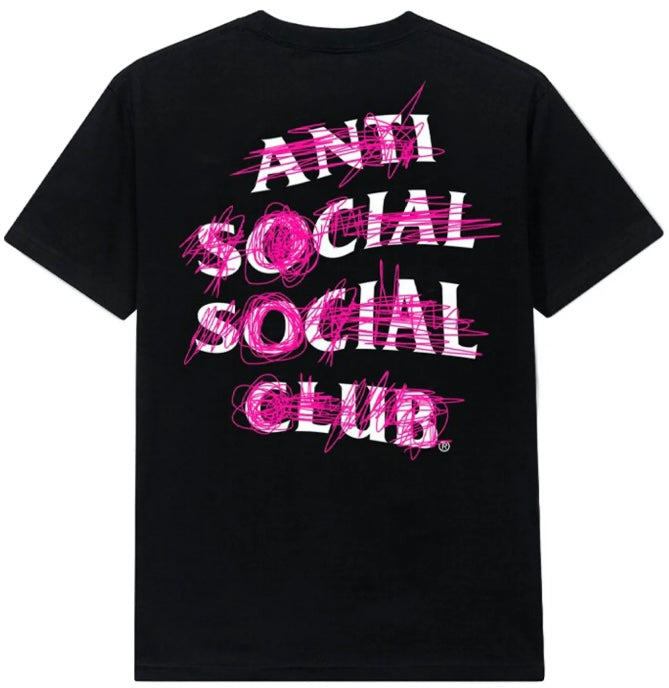 Anti-Social nevermind tee black