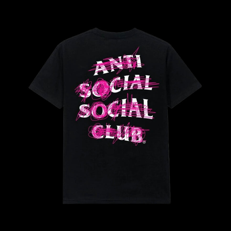 Anti-Social nevermind tee black