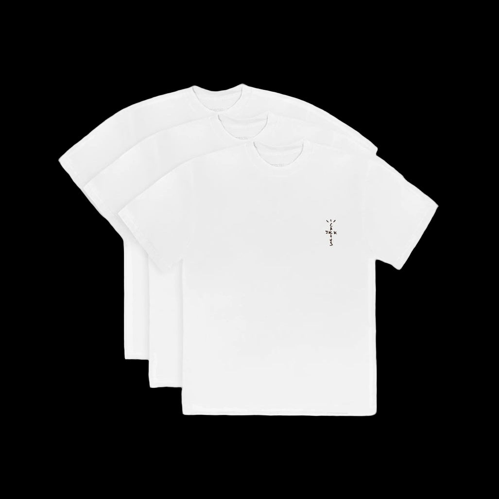 Travis Scott Cactus Jack Tee White