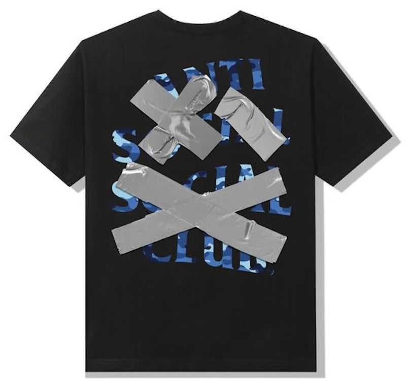 Anti-Social Cancelled Again Tee Black Blue