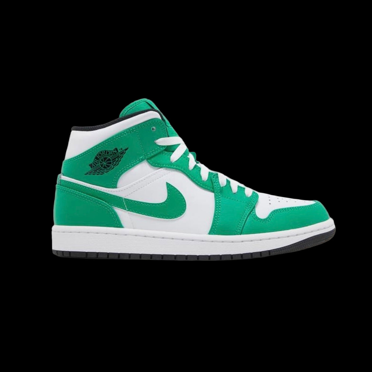 Air Jordan 1 Mid 'Lucky Green'