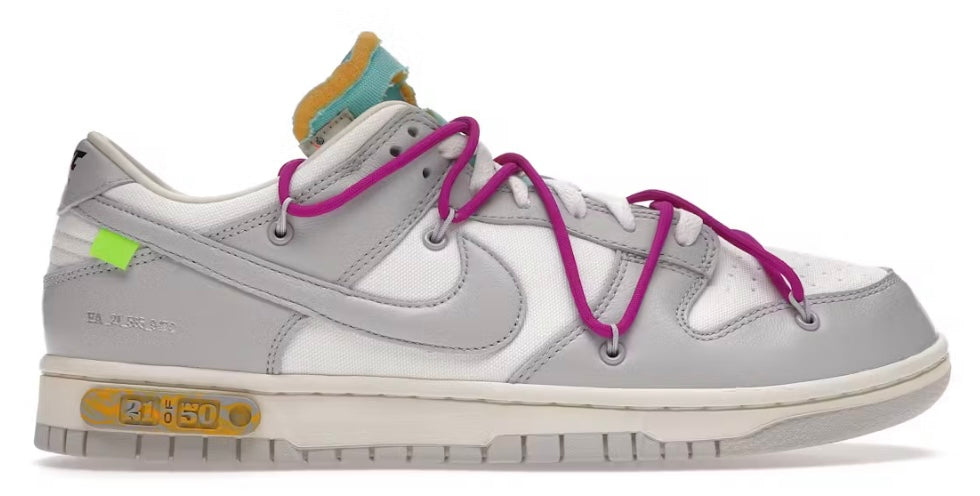 Off-White x Dunk Low 'Lot 21 of 50'