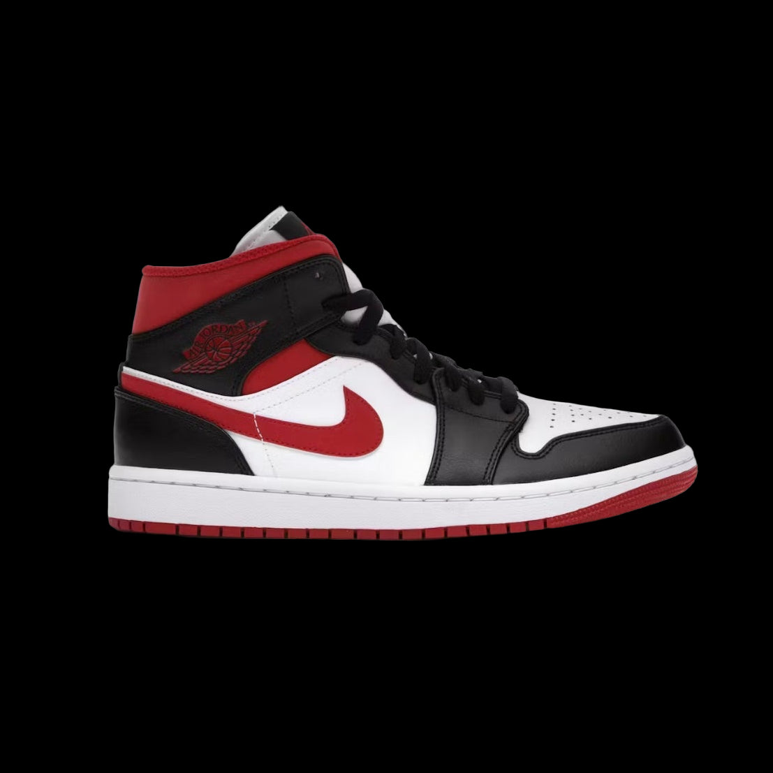 Air Jordan 1 Mid 'Black Gym Red'