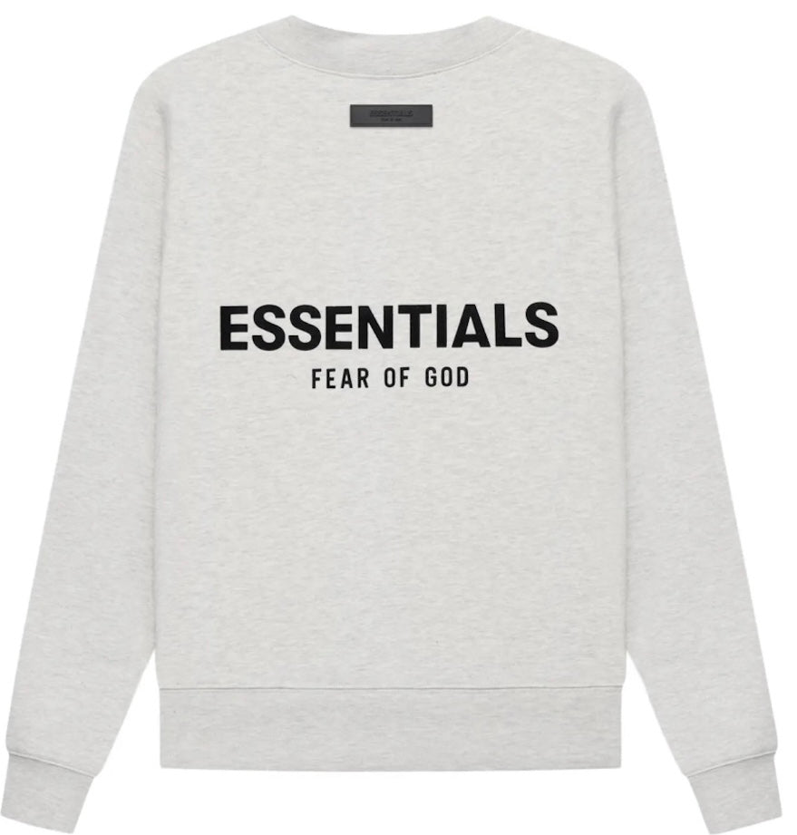 Essentials Light Oatmeal FW22 Crewneck