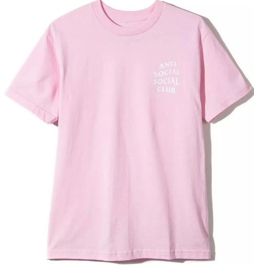 Anti-Social classic tee pink