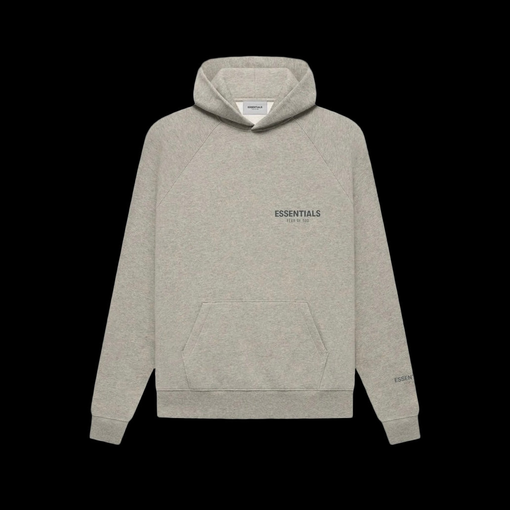 Essentials Hoodie Dark Heather Oatmeal FW21