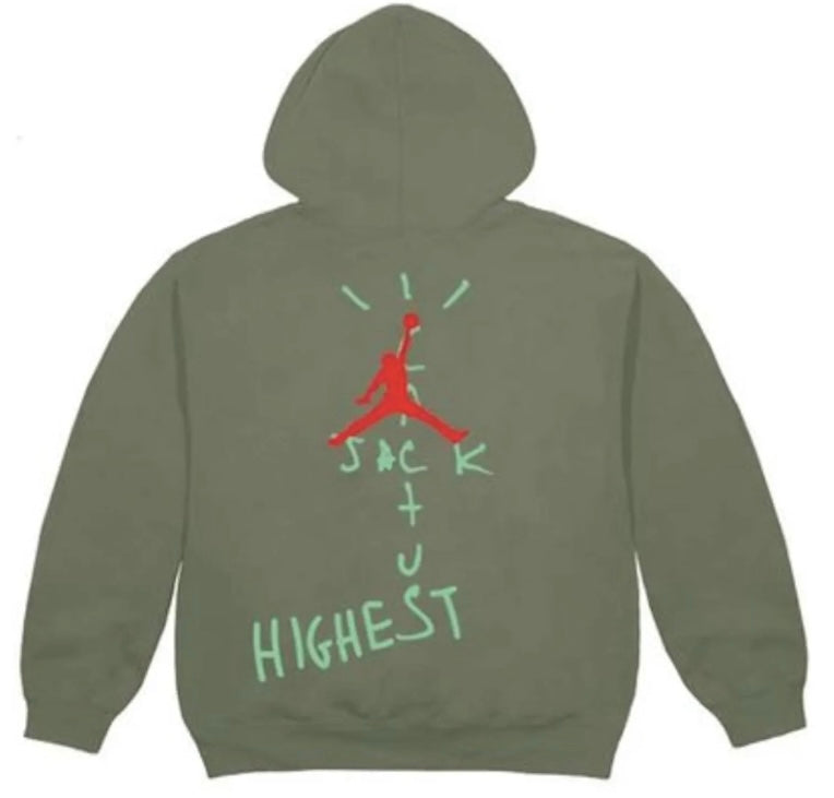 Travis Scott Olive highest hoodies