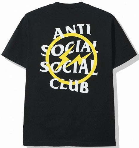 Anti-Social fragment tee yellow