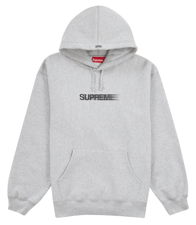 Supreme Motion Hoodie Grey