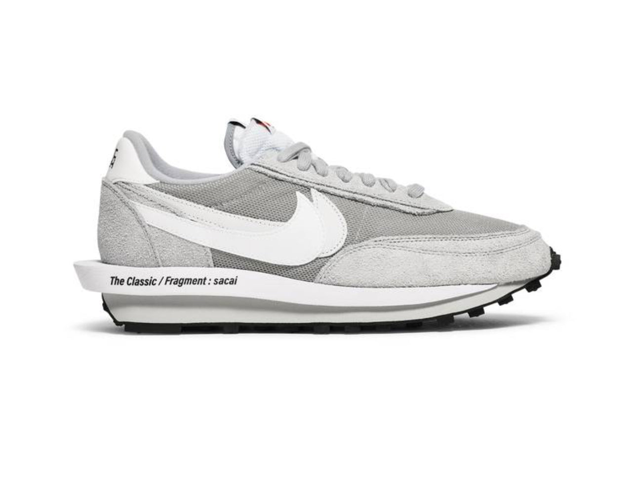 Fragment Design x sacai x LDV Waffle 'Light Smoke Grey'