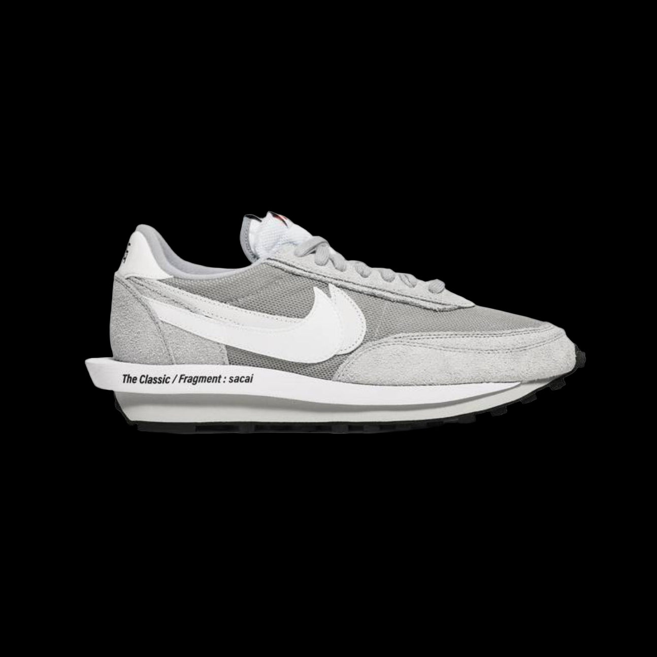 Fragment Design x sacai x LDV Waffle 'Light Smoke Grey'