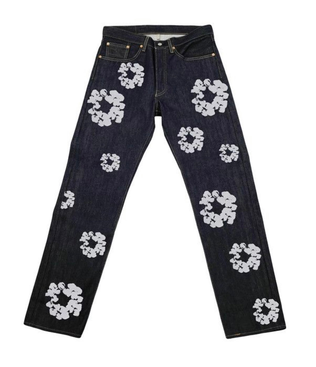 Levi's x Denim Tears The Cotton Wreath Jean 'Indigo'