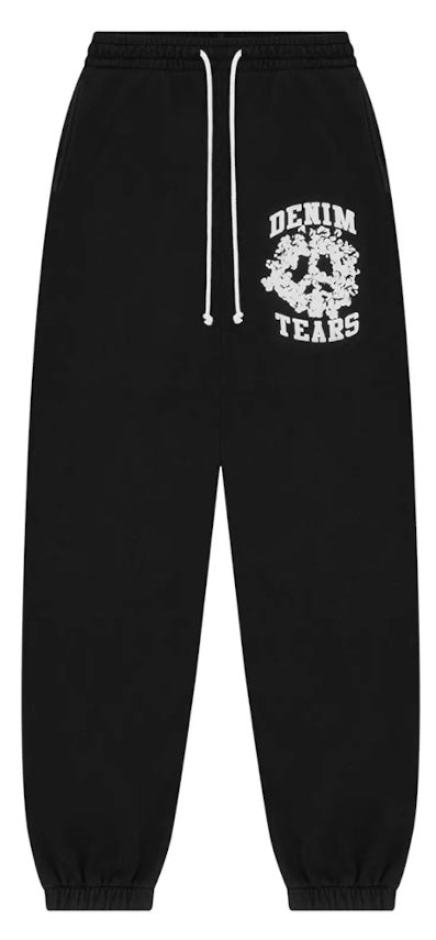 Denim Tears University Pant Black/White
