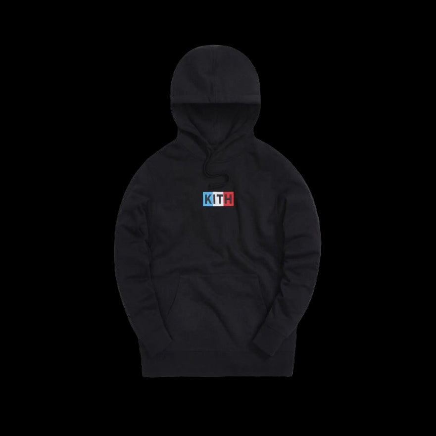 Kith Paris Classic Logo Hoodie Black