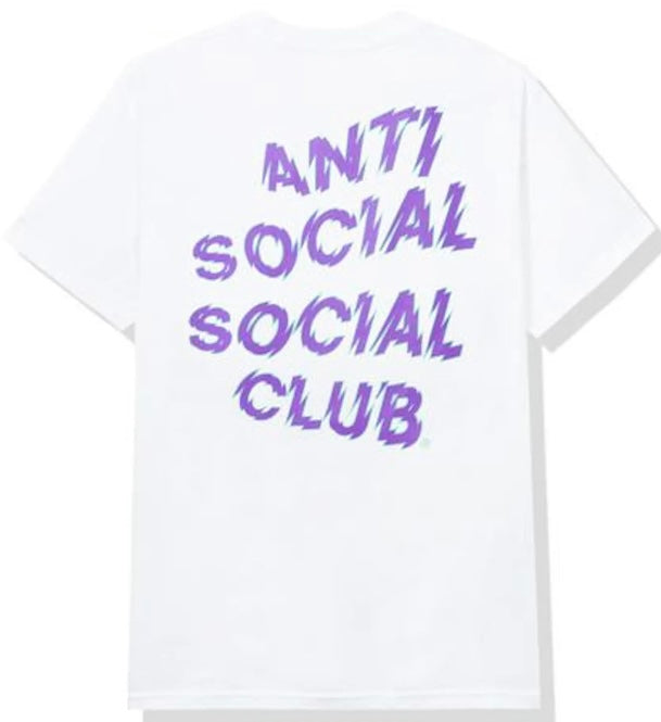 Anti-Social manic tee white