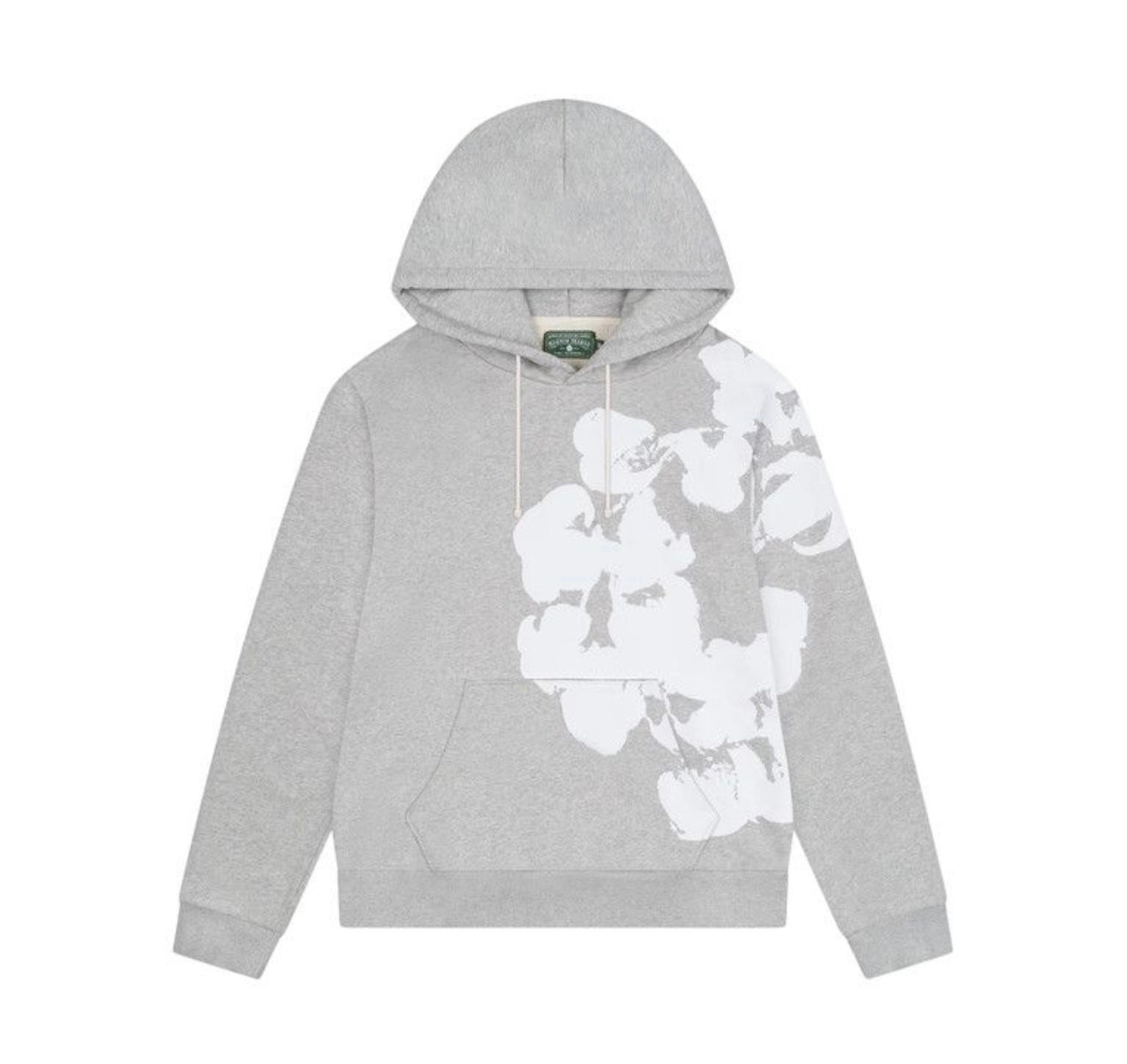 Denim Tears Big Cotton Wreath Sweatshirt 'Grey'