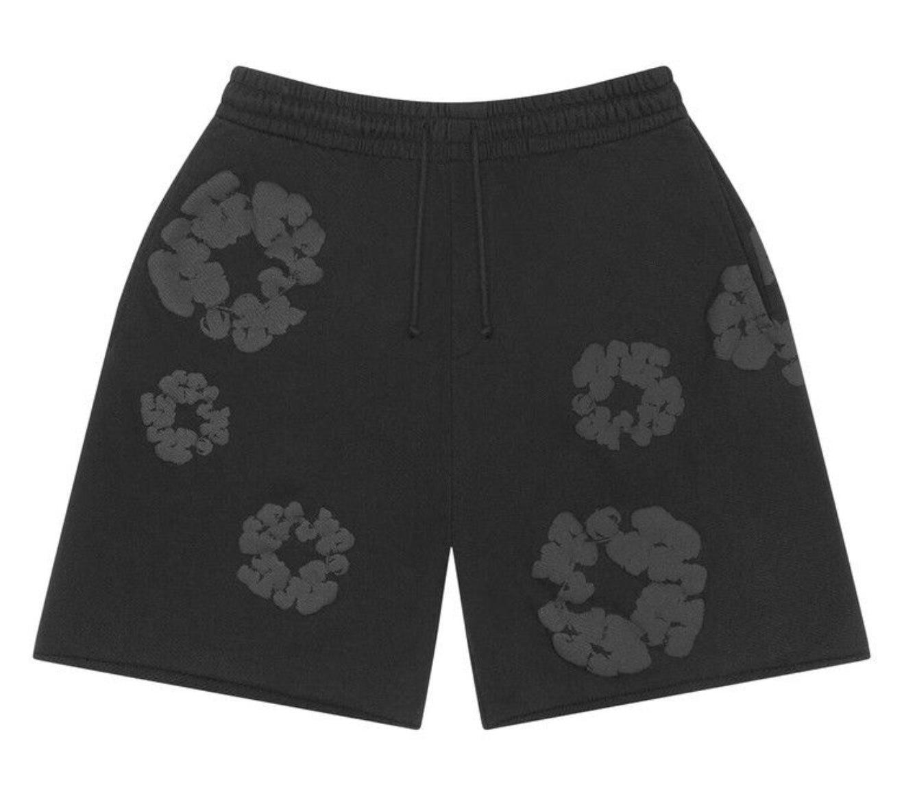 Denim Tears Cotton Wreath Short Black Monochrome