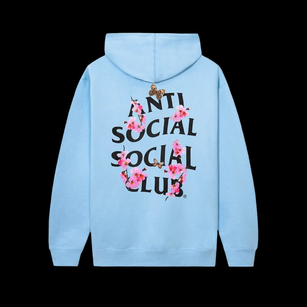 Anti-Social koch Hoodie Blue