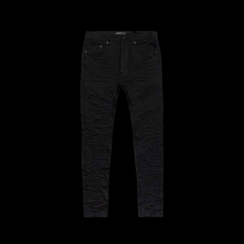 Purple Brand Low Rise Skinny Jeans 'Black Raw'