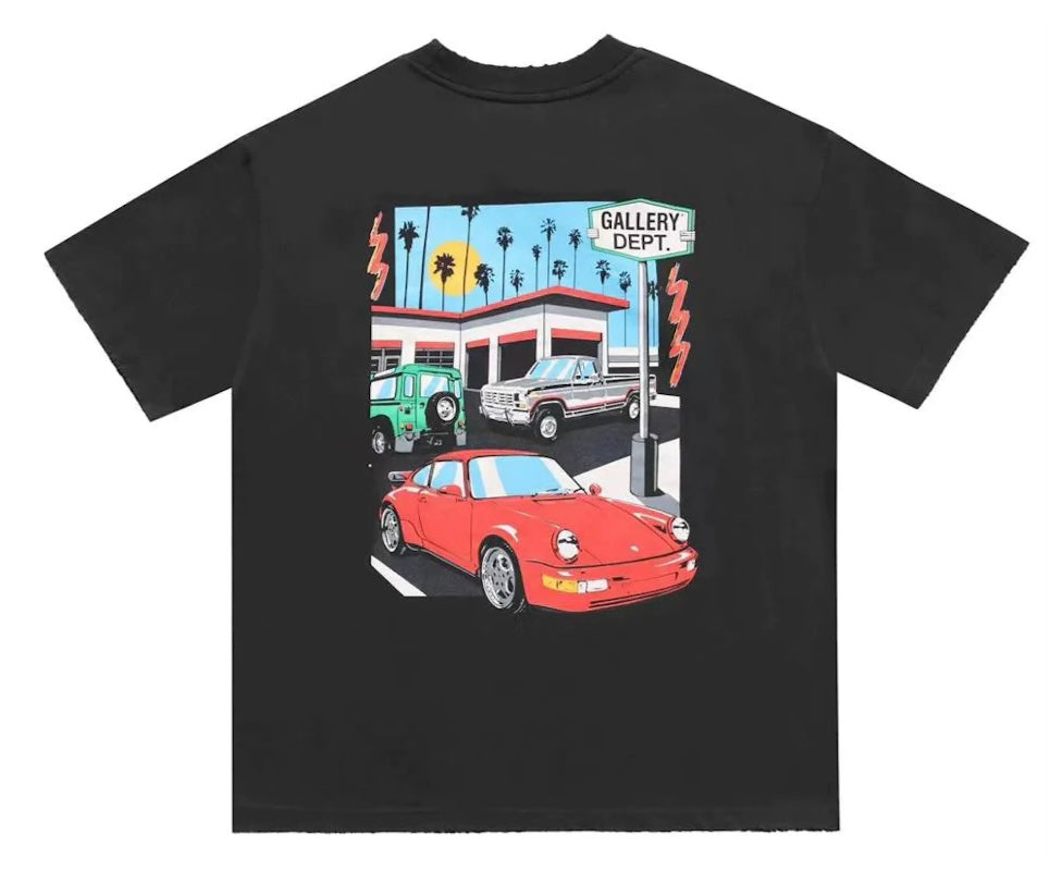 Gallery Dept. Men's Drive Thru Boxy Fit Tee Black