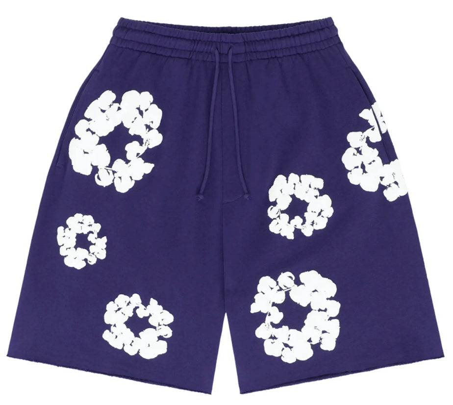 Denim Tears Cotton Wreath Short Purple