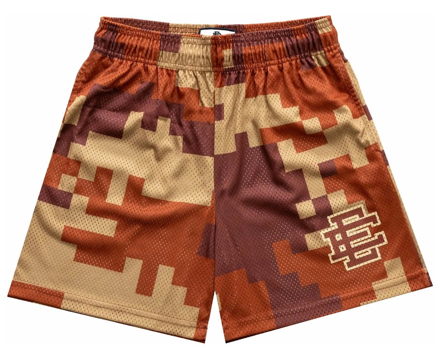 Eric Emanuel Short Red/Orange Digicamo