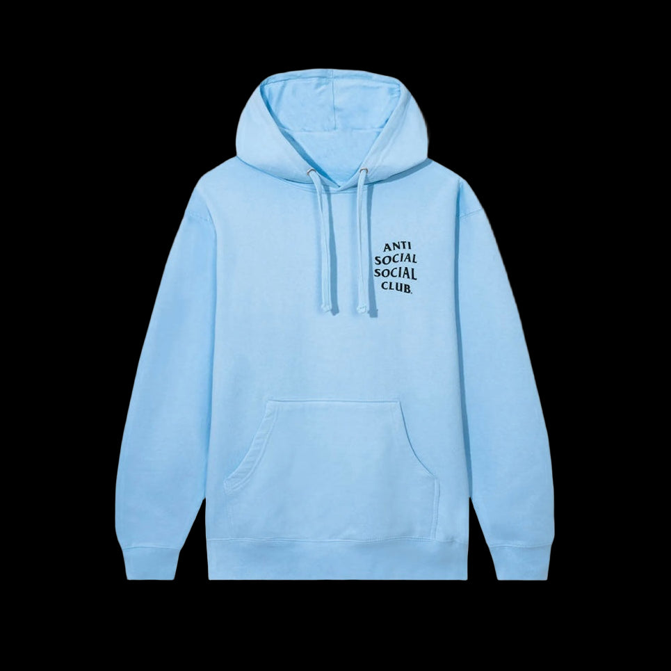 Anti-Social koch Hoodie Blue