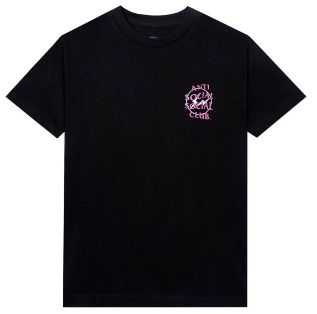 Anti-Social Fragment Precious Petals Tee Black Pink