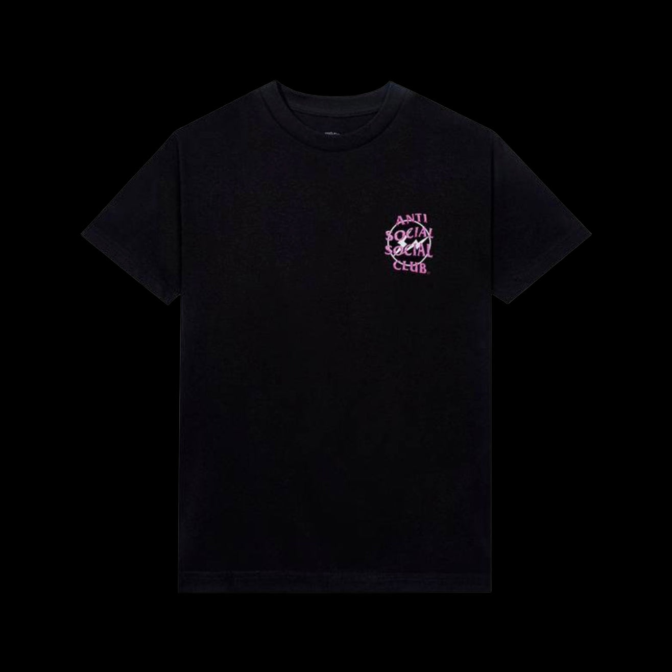 Anti-Social Fragment Precious Petals Tee Black Pink