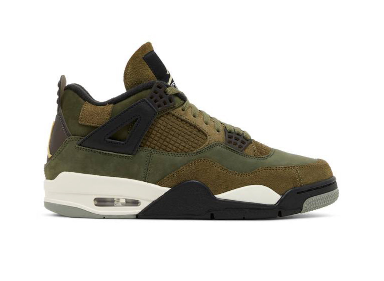 Air Jordan 4 Retro SE Craft GS 'Olive'