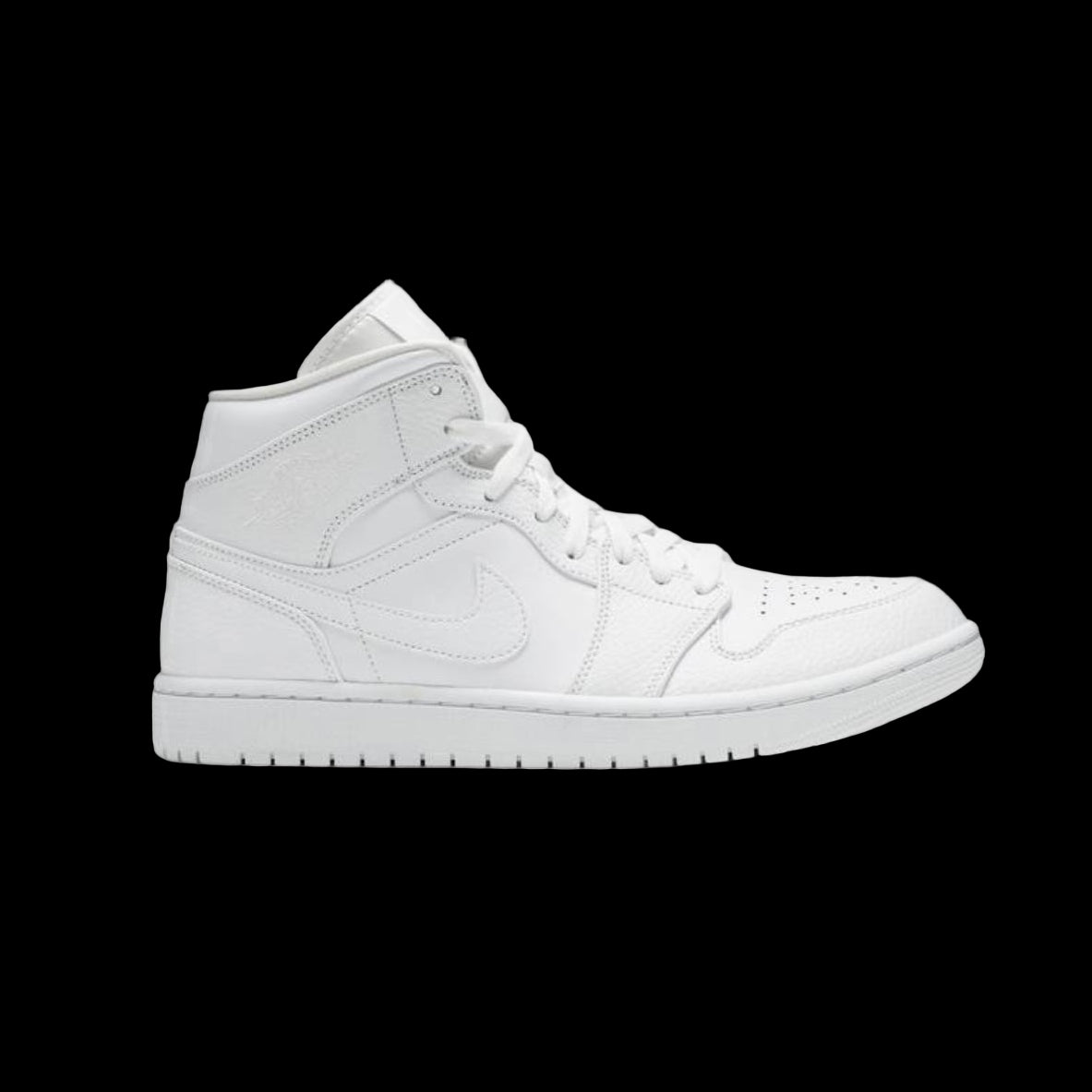 Air Jordan 1 Mid 'Triple White'